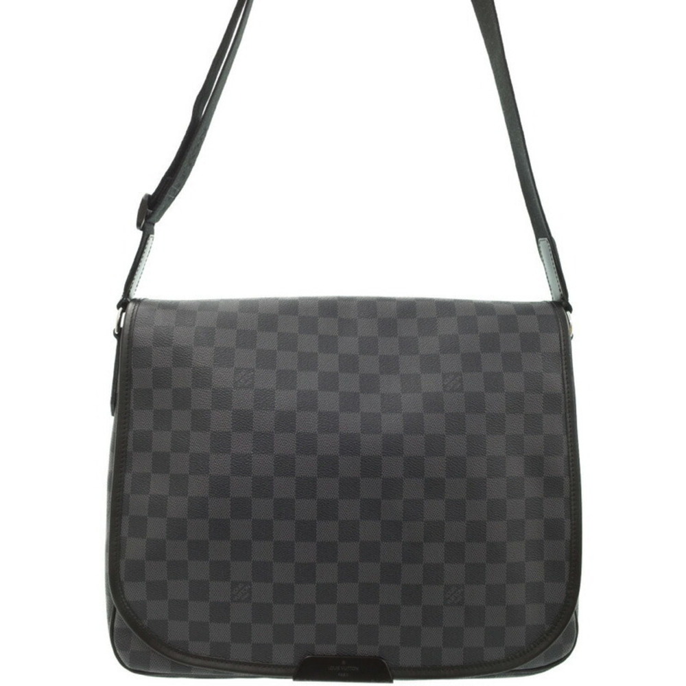 Louis Vuitton Damier Graphite Black Renzo Shoulder Bag